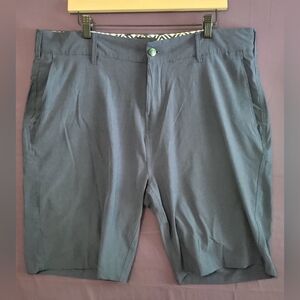 Trunks Mens Navy Flat Front Shorts. Size 38